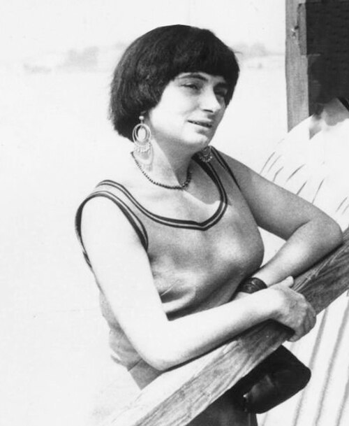 Agnès Varda at the Venice Film Festival, 1962