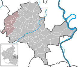 Verbandsgemeinde Wöllstein - Carte