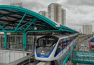Line 15 (São Paulo Metro) Monorail in São Paulo