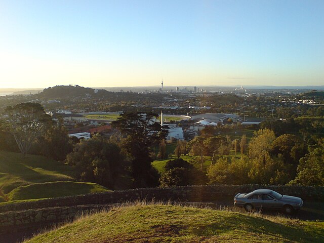Epsom is a valley located between four volcanic hills on the Auckland isthmus