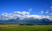 Panorama of High Tatras