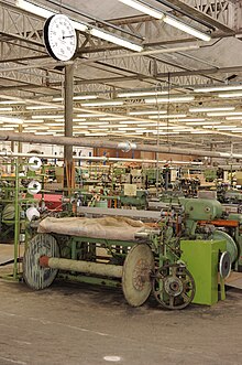 Photographie de l'intérieur de l'usine.