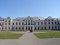 Rear view of the Wiśniowiecki family palace.