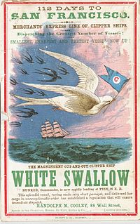 <i>White Swallow</i> Extreme clipper (ship)