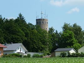 The striking water tower