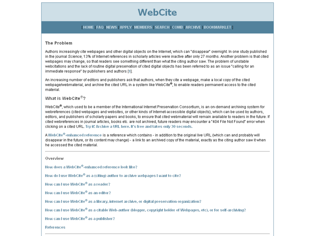 WebCite