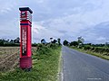 Jalan menuju Dusun Tigajumpa, Desa Sukajulu