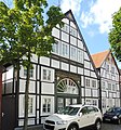 Half-timbered gable house