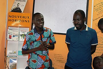 Donatien and Florent Youzan (Ovillage co-founder) share their dream of a stronger wiki community in Côte d'Ivoire.