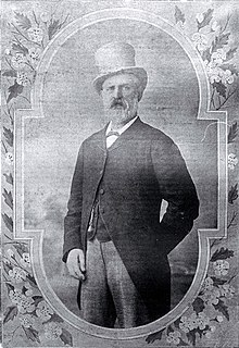William Francis Warner, an early proprietor of what became known as Warner's Hotel William Francis Warner.jpg