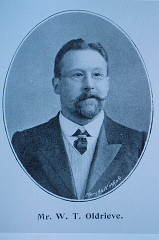 <span class="mw-page-title-main">William Thomas Oldrieve</span> British architect (1853–1922)