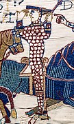 William depicted on the Bayeux Tapestry