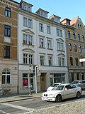 Apartment building in closed development with a rear building