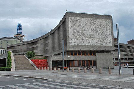 Y blokken mot Akersgata