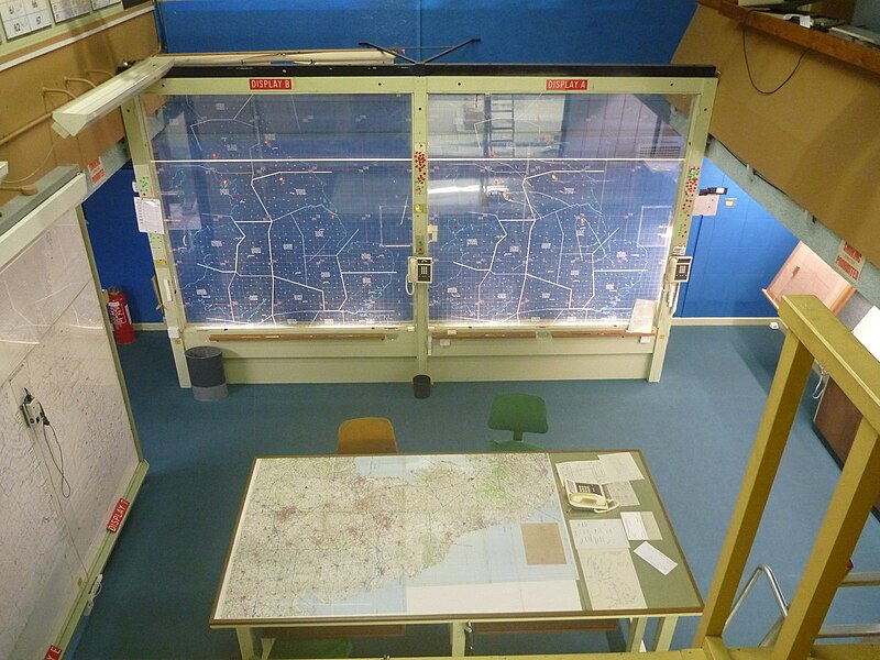 File:York Interiors , The Operations Room, York Cold War Bunker - geograph.org.uk - 5372343.jpg