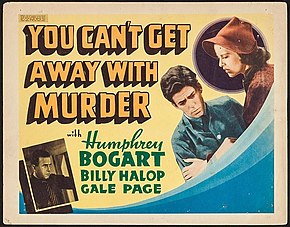 Description de l'image You Can't Get Away with Murder 1939 Lobby Card.jpg.