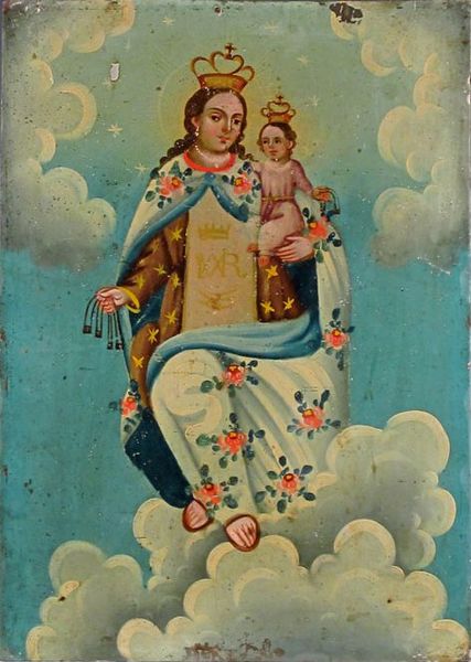 File:'La Virgen del Carmen' attributed to the Black Eye Painter, c. 1875.jpg