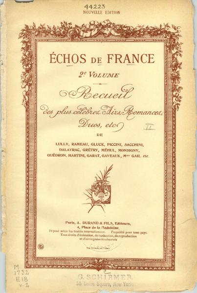 Fichier:Échos de France, volume 2.djvu