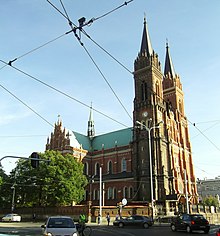 Łódź, Plac Kościelny, kościół Wniebowzięcia NMP, 1882–1892 -3.JPG