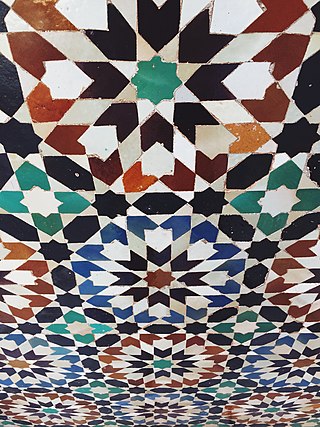 <i>Zellij</i> Mosaic tile decoration
