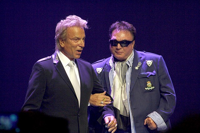 Siegfried and Roy in April 2012