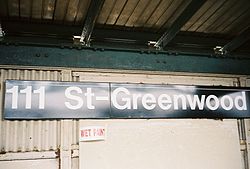 111th Street (stacja metra na Fulton Street Line)