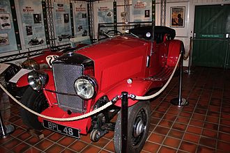 1934 Railton Terraplane at Brooklands Museum. 1934 Railton Terraplane, Registration BPL 48 (7943297638).jpg