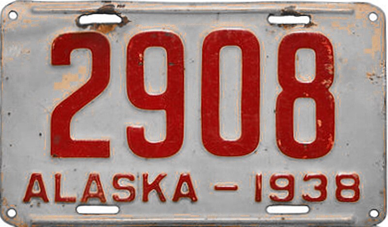 File:1938 Alaska license plate.jpg