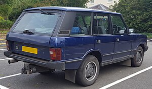 1995_Land_Rover_Range_Rover_Vogue_TDi_2.5_Rear