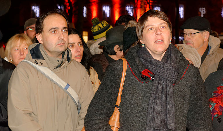 Bertrand Chevalier et Eva Pedrocchi.