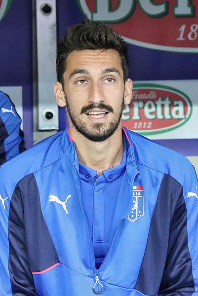 Astori with Italy in 2015