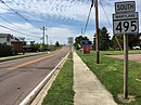 View south along MD 495 in Grantsville