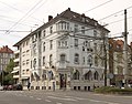 Tenement house with restaurant