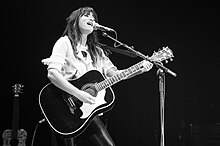 KT Tunstall has incorporated folk music with rock, earning her international success through the 2000s-2020s 2017 KT Tunstall - by 2eight - DSC4128.jpg
