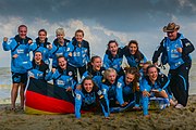 Deutsch: Beach Handball Champions Cup 2018 in Catania (ITA); Tag 3: 3. November – Beach Bazis Schleissheim (GER) English: 2018 Beach Handball Champions Cup in Catania (ITA; Day 3: 3 November – Beach Bazis Schleissheim (GER)