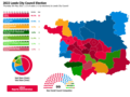 2022 Leeds City Council election Map