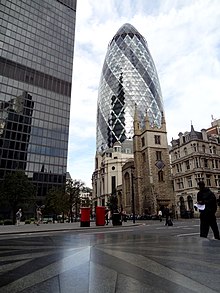 30 St Mary Axe view by Oldypak lp