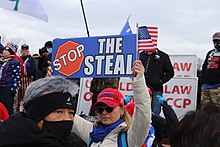 Protesters on Capitol grounds, January 6, 2021 70.East.USCapitol.WDC.6January2021 (50823235308).jpg