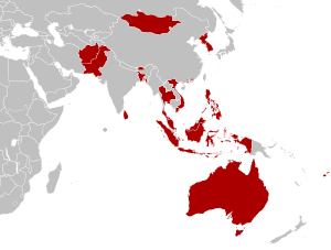 Countries with Additional Full ABU Membership. ABU Additional Full Members.svg