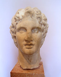 Alexander the Great King of Macedonia, general and creator of Hellenic Empire