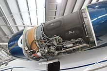 Undergoing maintenance AE 3007engine2.JPG