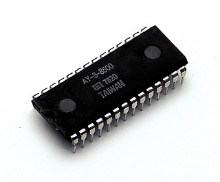 AY-3-8500 Integrated circuit by General Instrument