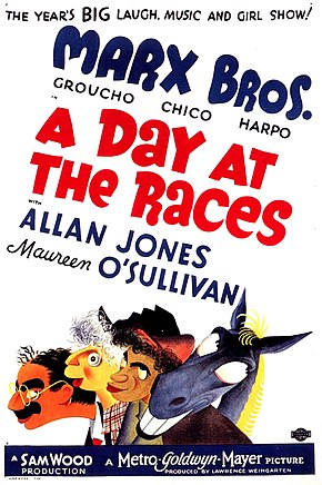 Description de l'image A Day at the Races poster 3.jpg.