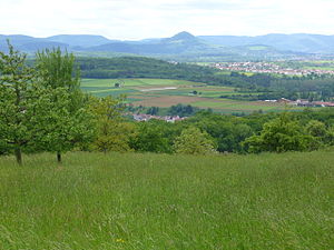 D Achl, vu Schlaitdorf uus gsähne.