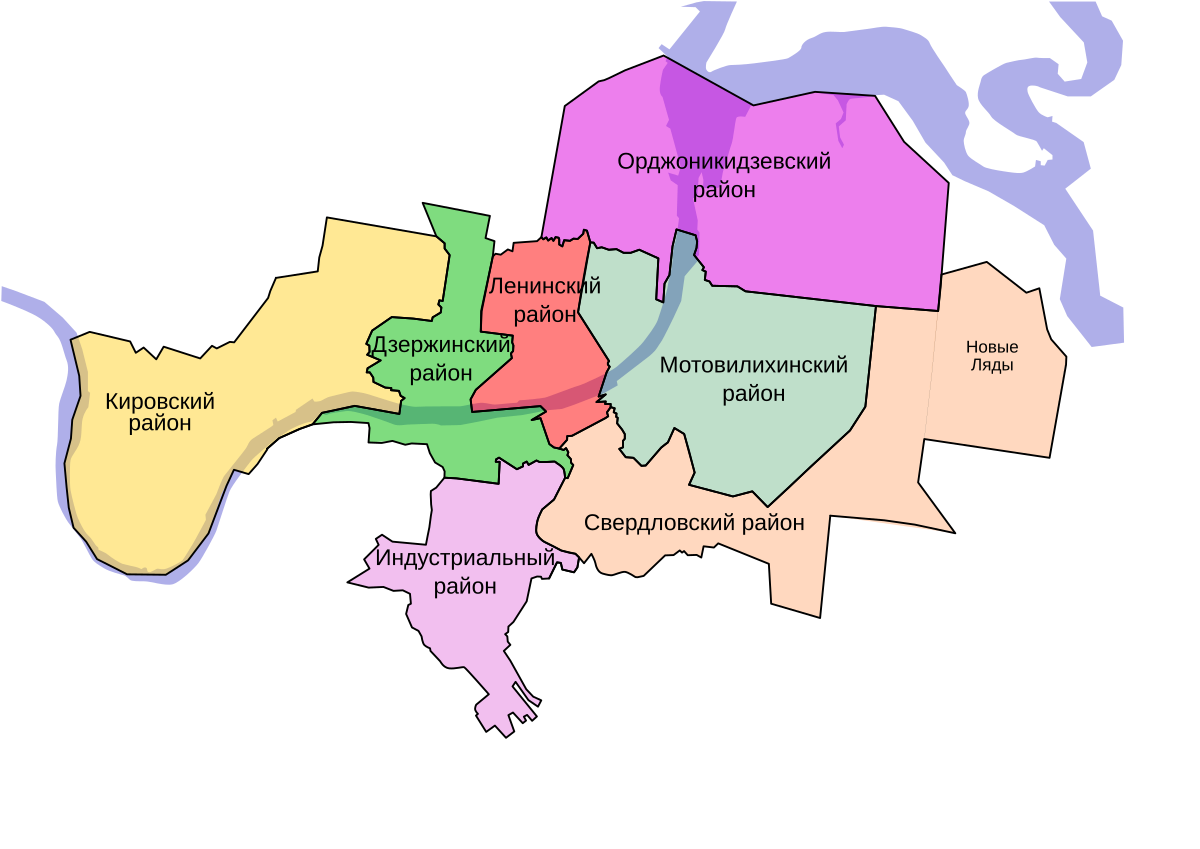 Карта орджоникидзевского района. Карта Орджоникидзевского района города Перми. Административное деление Перми. Мотовилихинский район районы Перми. Индустриальный район Пермь на карте.