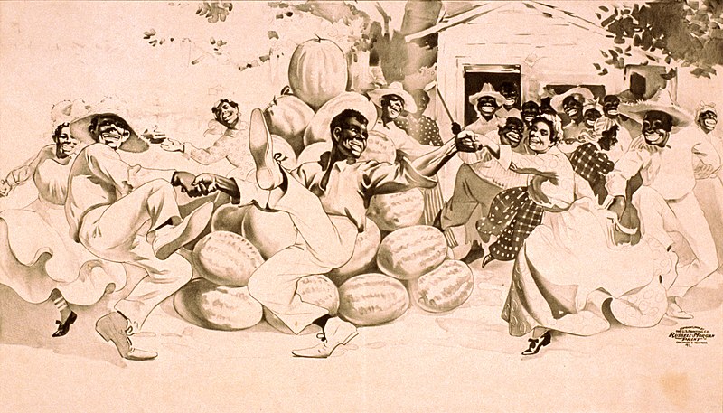 File:African Americans dancing around a pile of watermelons (cropped).jpg