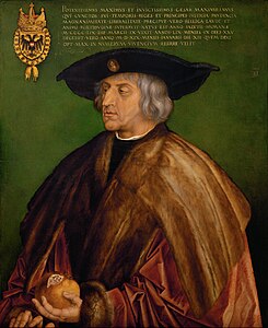 Albrecht Dürer - Porträtt av Maximilian I - Google Art Project.jpg