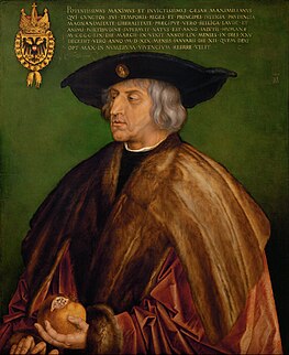 Albrecht Dürer - Portrait of Maximilian I - Google Art Project.jpg