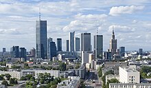 Aleja Niepdleglosci Warsaw 2022 aerial (cropped).jpg