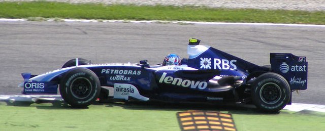 Wurz driving for Williams at the 2007 Italian Grand Prix